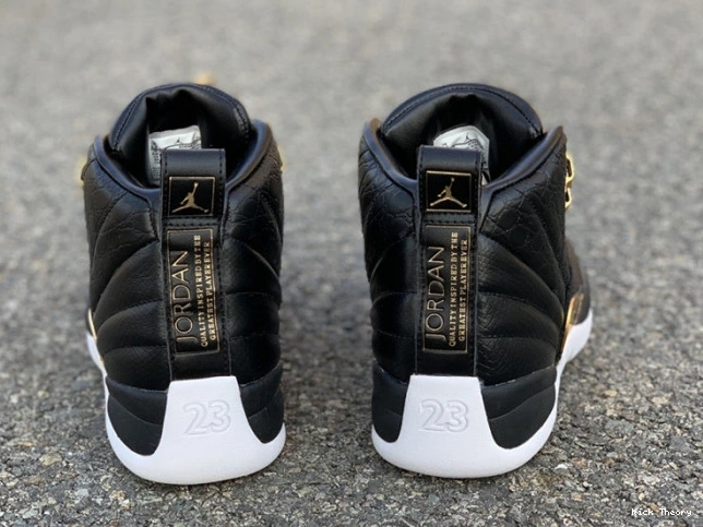 Kicked Out Shoe Store Gold-White Metallic Air AO6068-007 'Reptile' Black Retro 12 Jordan 0723